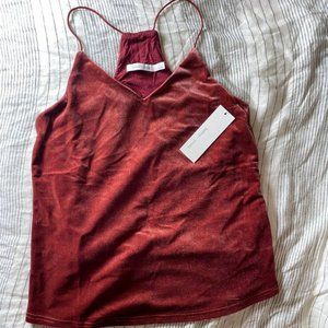 *SOLD* NWT - Bishop + Young Velvet Cami / Tank